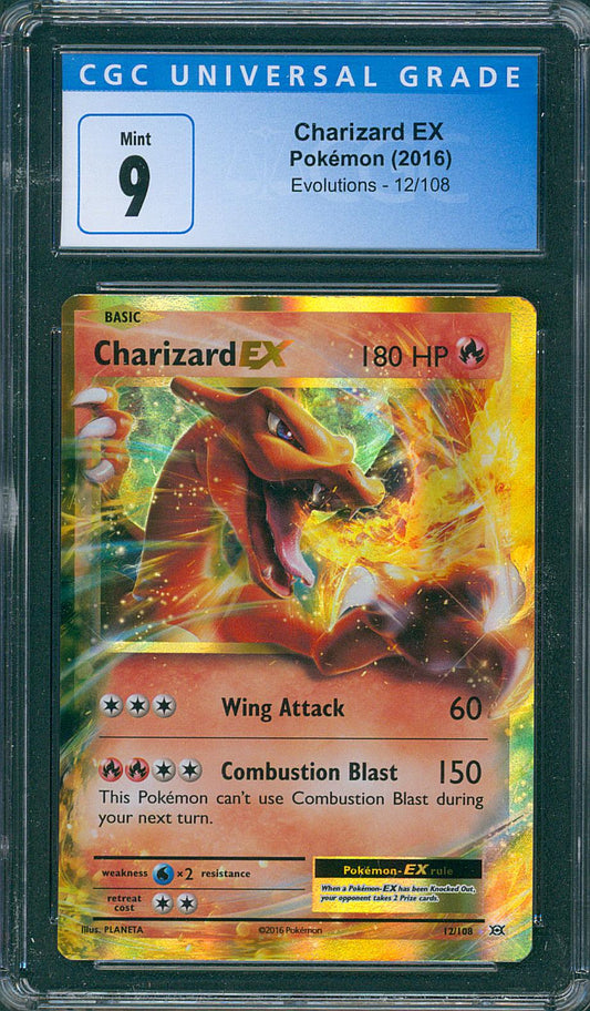 Charizard EX CGC 9