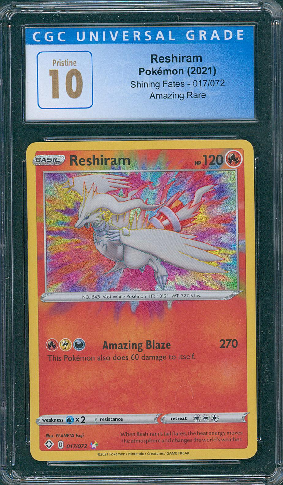 Reshiram CGC 10