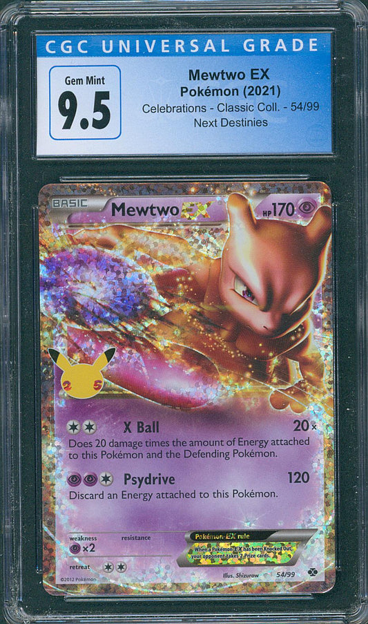 Mewtwo EX CGC 9.5