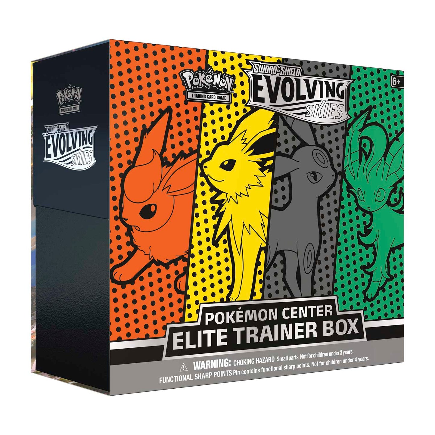 Pokémon TCG: Sword & Shield-Evolving Skies Pokémon Center Elite Trainer Box (Jolteon, Flareon, Umbreon & Leafeon)