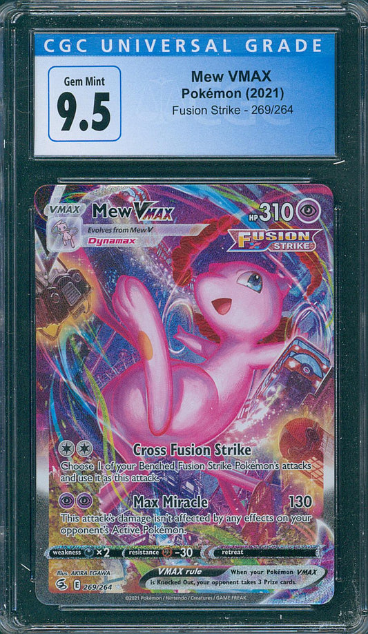 Mew VMAX CGC 9.5