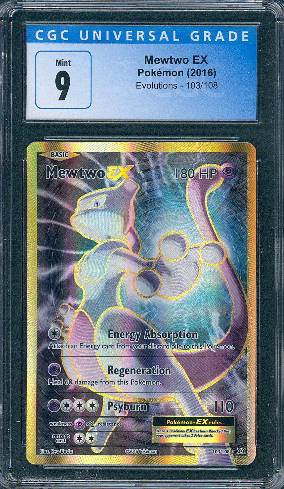 Mewtwo EX CGC 9