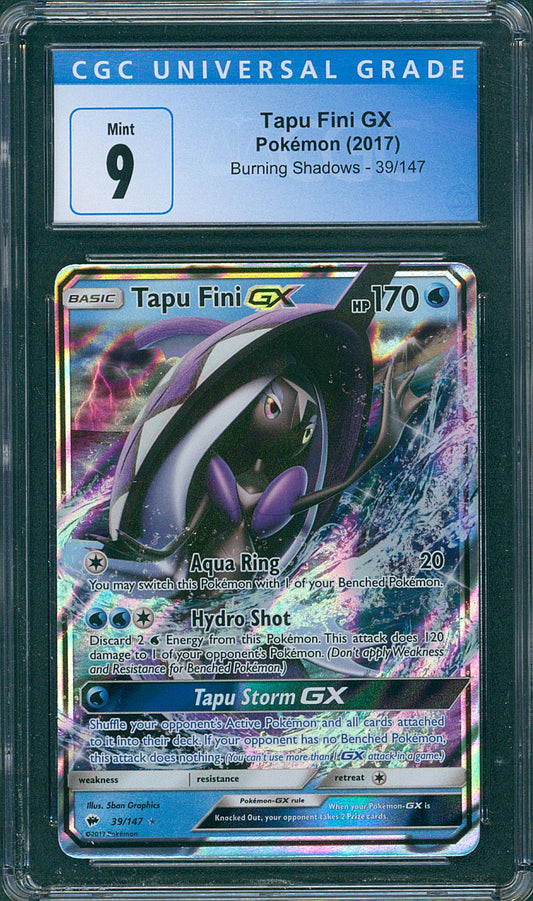 Tapu Fini GX CGC 9