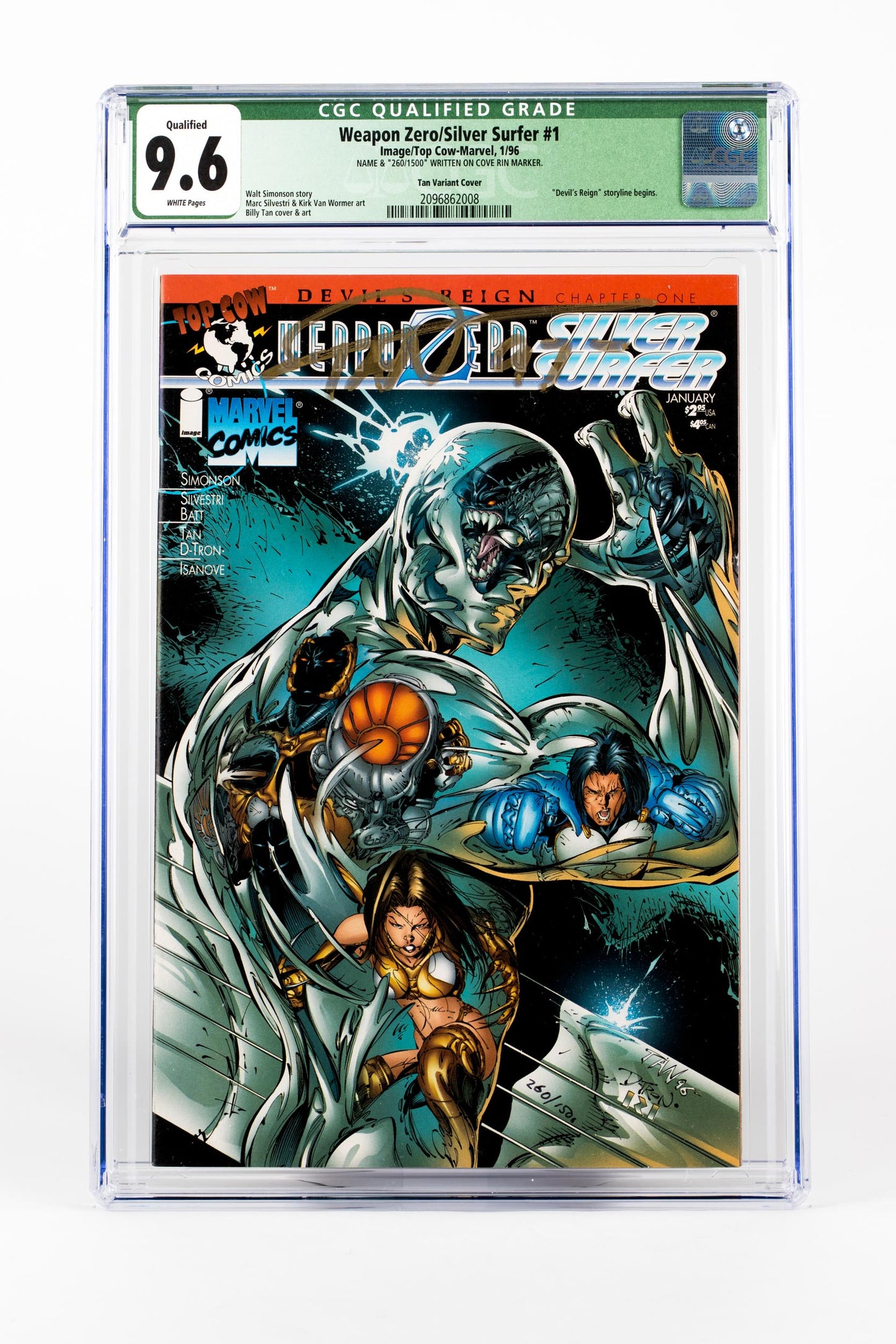 Weapon Zero / Silver Surfer #1