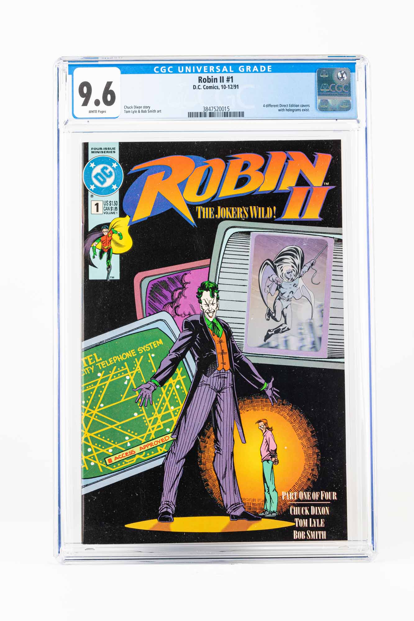 Robin 2 #1  Hologram Cover, Lyle & Smith Art