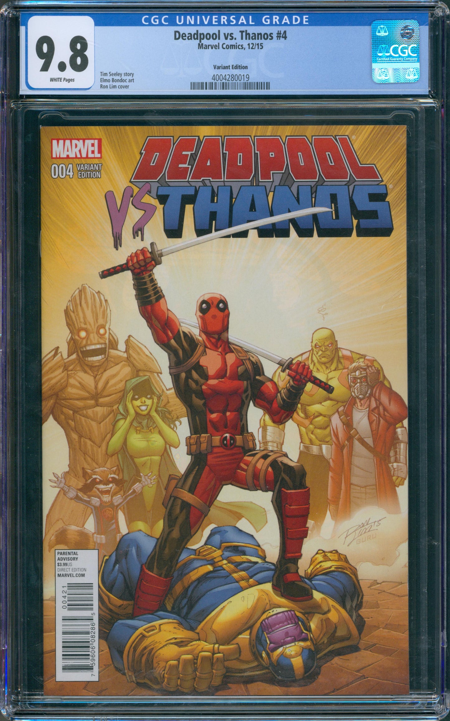 Deadpool vs. Thanos #4