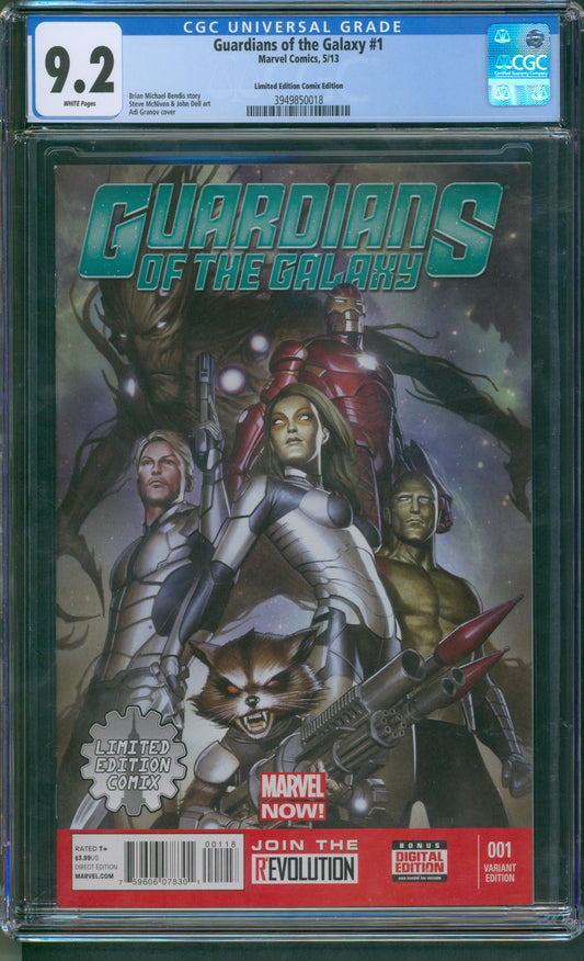 Guardians of the Galaxy #1 Limited Edition Comix Variant Cover