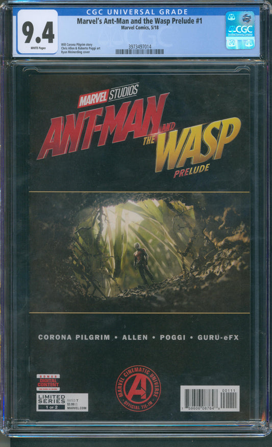 Marvel's Ant-Man and the Wasp Prelude #1