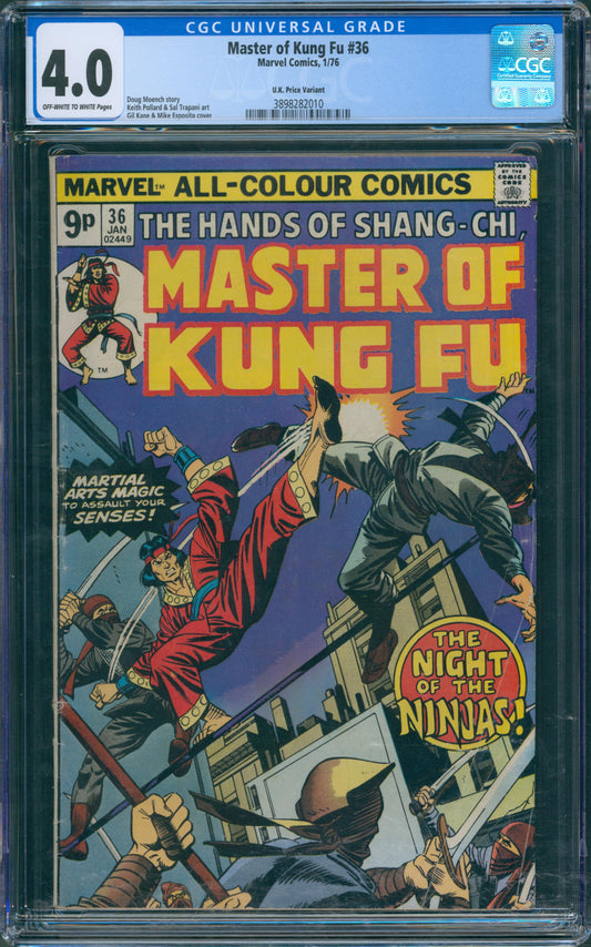 Master of Kung Fu #36