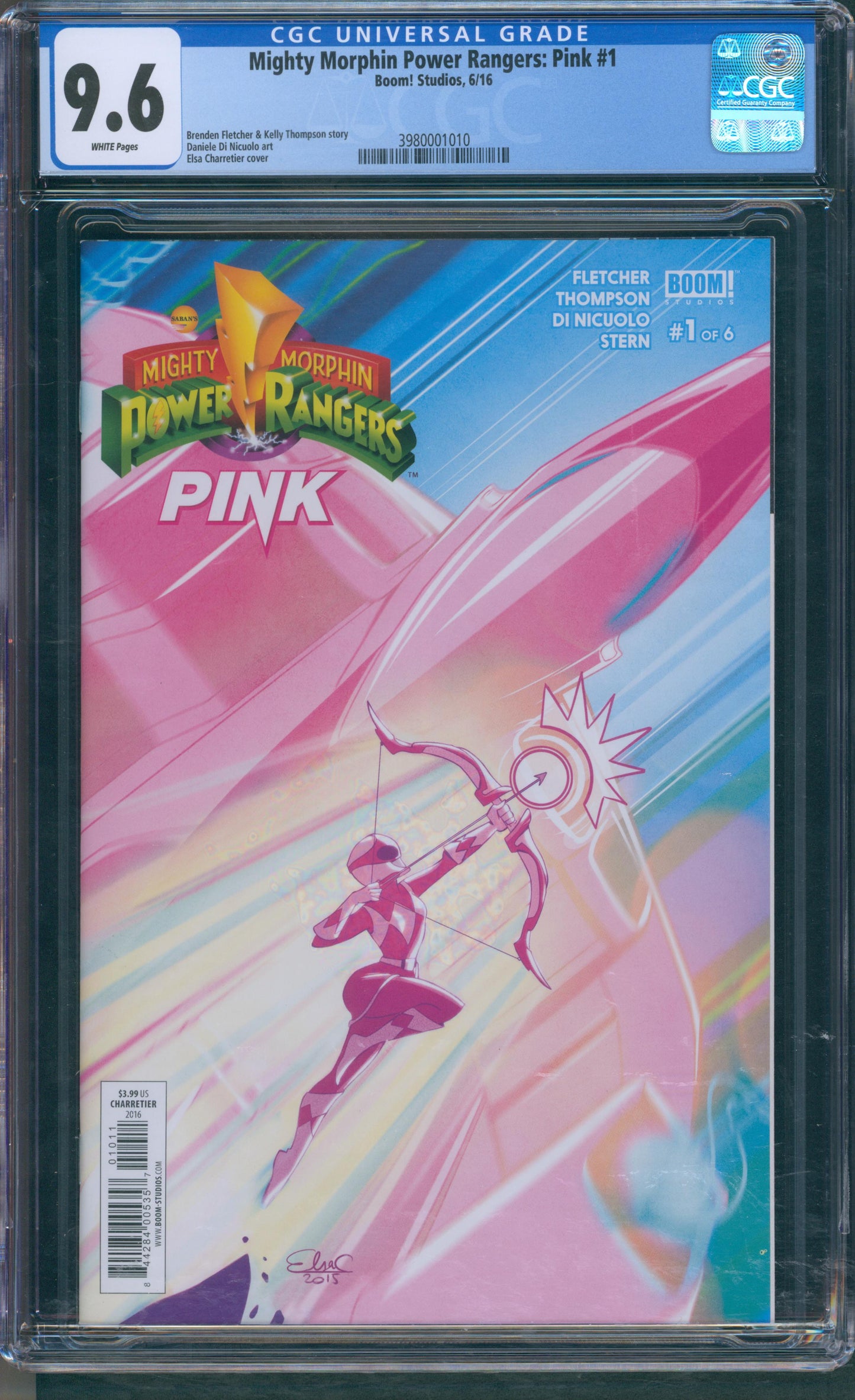 Mighty Morphin Power Rangers: pink #1