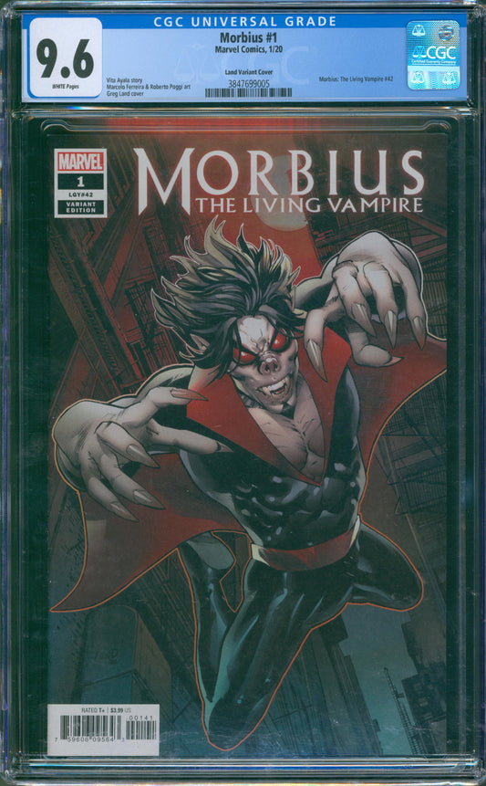 Morbius #1 Greg Land Cover