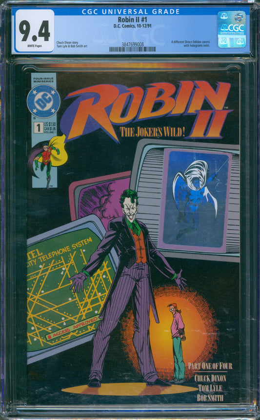 Robin 2 #1 Hologram Cover, Lyle & Smith Art