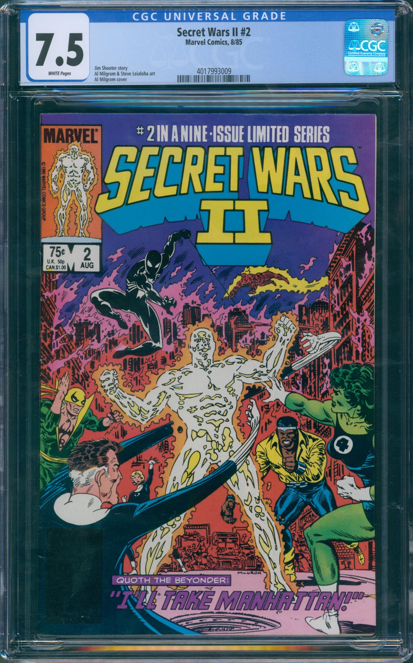 Secret Wars II #2