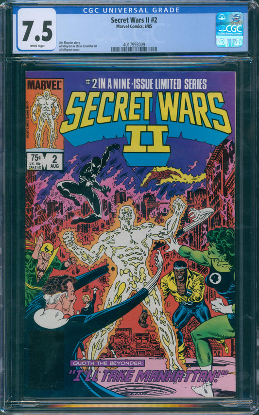 Secret Wars II #2