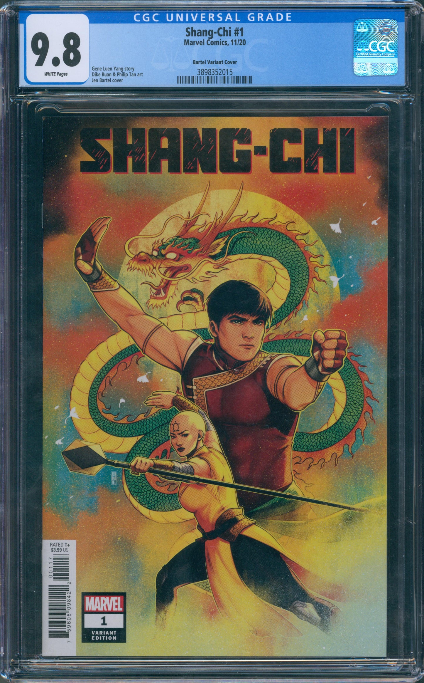 Shang-Chi #1 Bartel Variant Cover