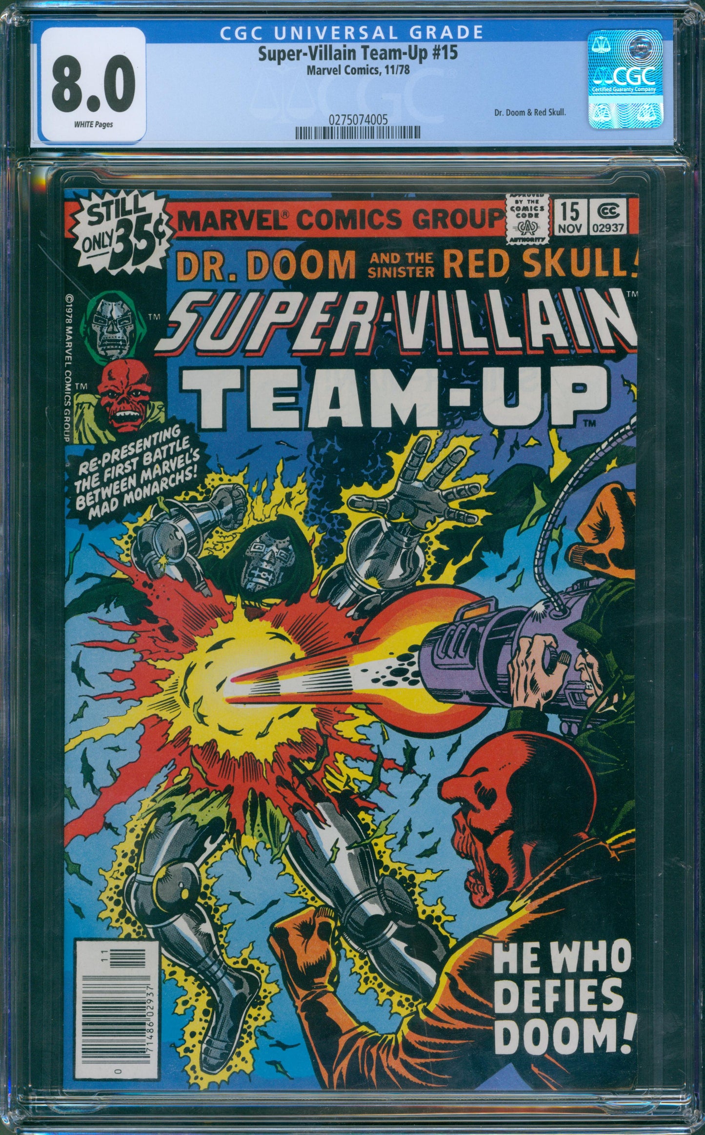 Super-Villian Team-Up #15 Dr. Doom & Red Skull App.