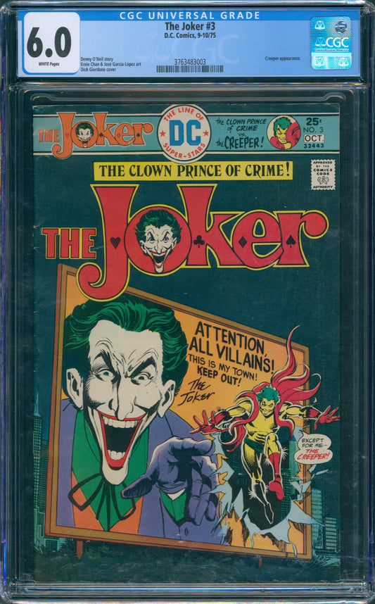 The Joker #3 Creeper Appearance