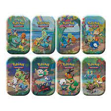 Pokemon TCG: Celebrations - Mini Tins (Chespin, Fennekin and Froakie)