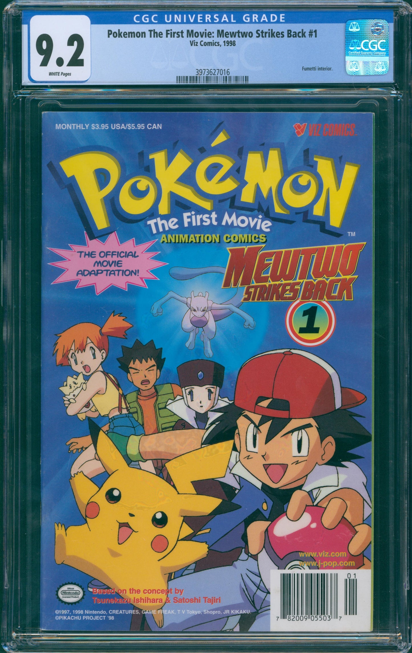 Pokemon The First Movie: Mewtwo Strikes Back #1