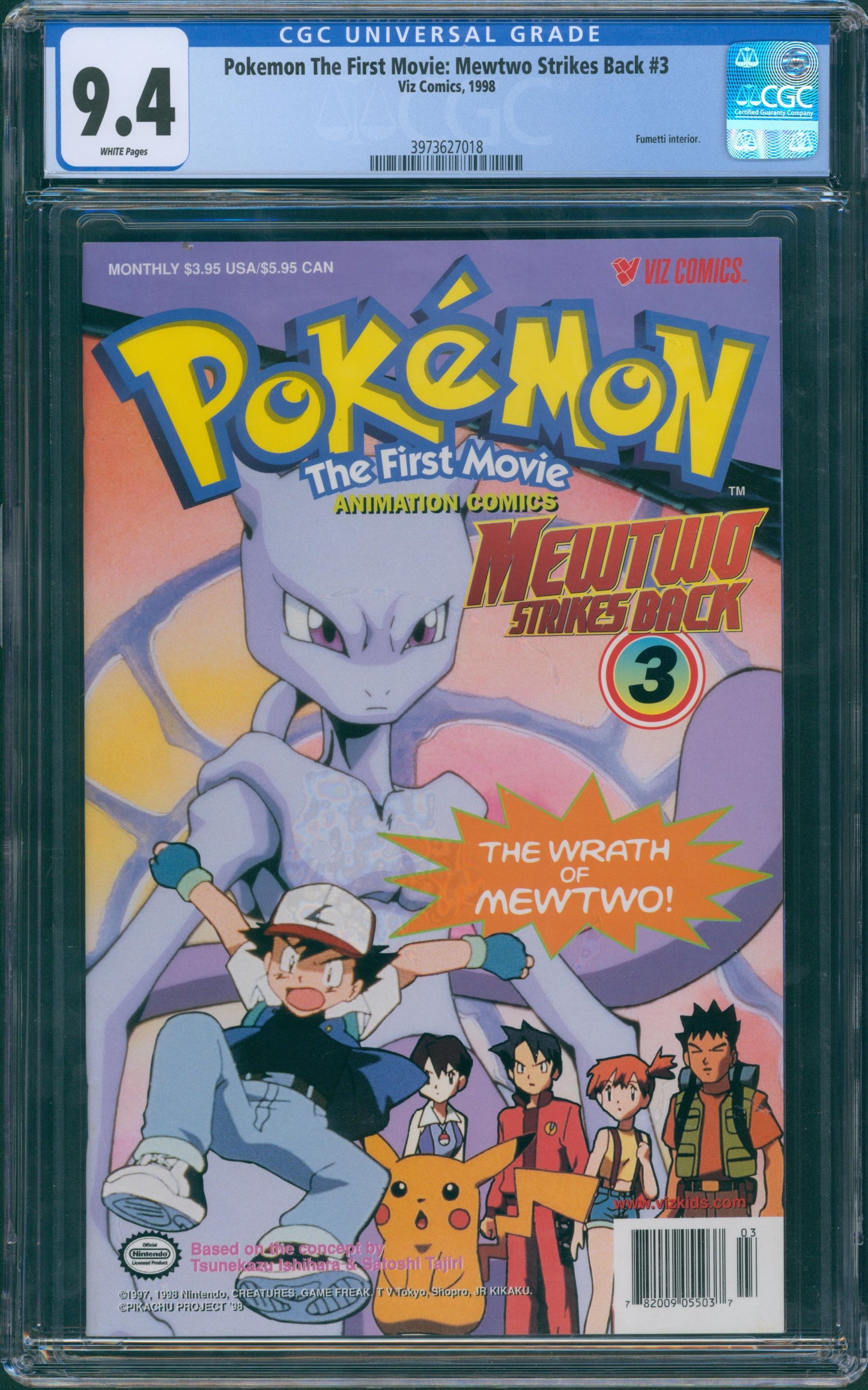 Pokemon The First Movie: Mewtwo Strikes Back #3